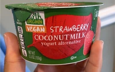 Strawberry Coconut Milk Yogurt Alternative