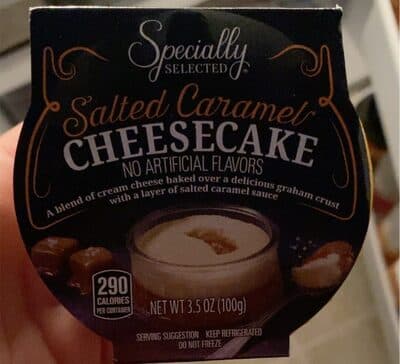 Specially Selected Salted Caramel Cheesecake