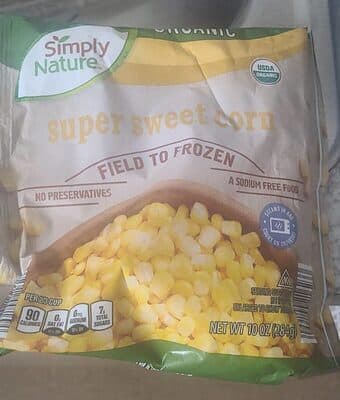 Super sweet corn