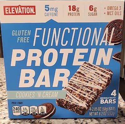 Gluten-Free Functional Protein Bar - Cookies and Cream