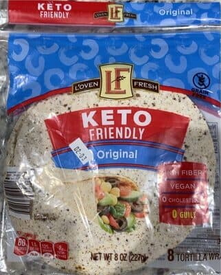 Keto Friendly Tortilla Wraps