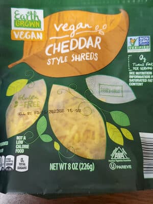 Vegan Cheddar Style Shreds