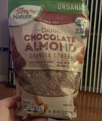 Dark Chocolate Almond Granola Cereal