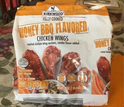 Honey BBQ Flavored Chicken Wings