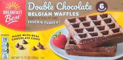 Double Chocolate Belgian Waffles
