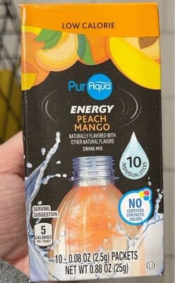 Energy Drink Mix Sticks