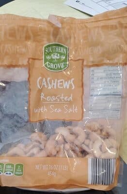 Cashews Roasted With Sea Salt