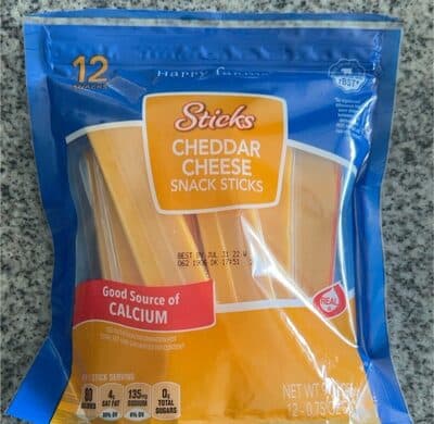 Sticks Cheddar Cheese