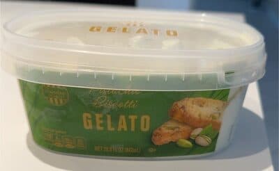 Pistachio Biscotti Gelato