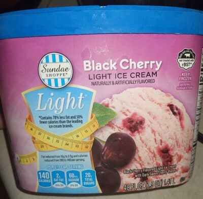 Light Cherry Ice Cream