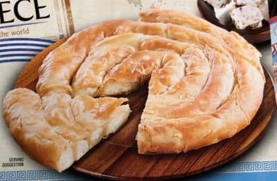 Cheese spiral pie