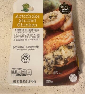 Artichoke Stuffed Chicken