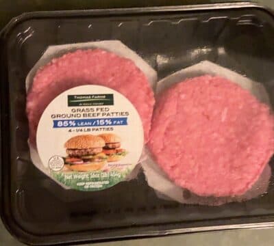 Grass Fed Ground Beef Patties