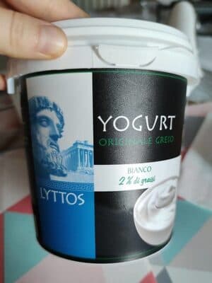 Yogurt originale greco bianco 2% di grassi