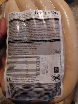 Geflgel-bratwurst