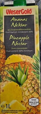 Pineapple Nectar From Concentrate
