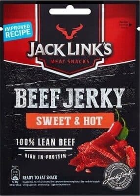 Meat Snacks Beef Jerky Sweet & Hot