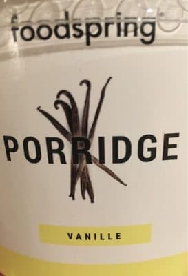 Porridge Vanille