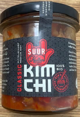 Fermentiertes Bio-Kimchi, nicht pasteurisiert