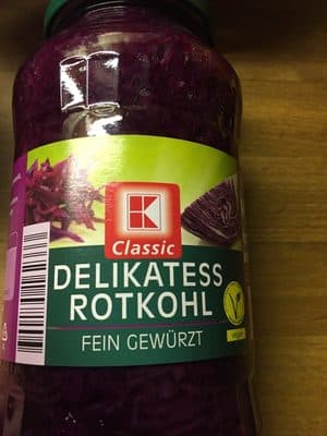 Delikatess Rotkohl
