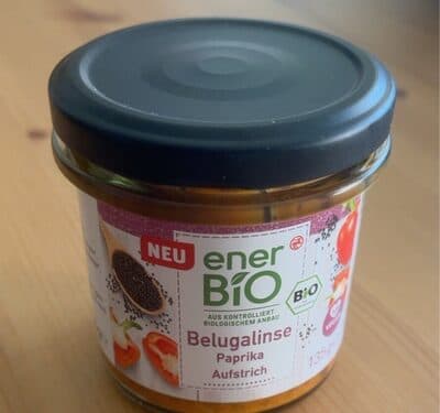 Belugalinse Paprika Aufstrich
