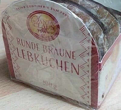 Runde Braune Lebkuchen