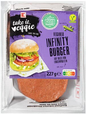 K-take it veggie Infinity Burger