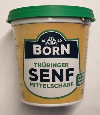Born Senf mittelscharf