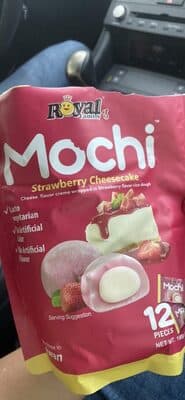 Mochi Strawberry Cheesecake