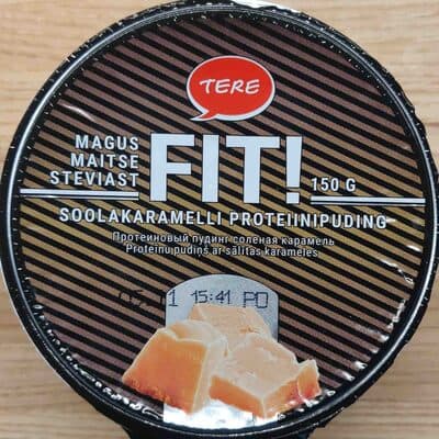 Fit proteiinipuding soolakaramelli magusainetega