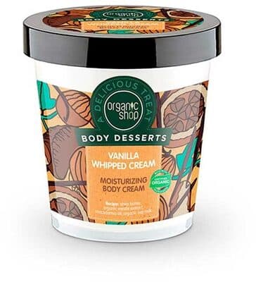 Organic Shop - Body Desserts - Vanilla Whipped Cream