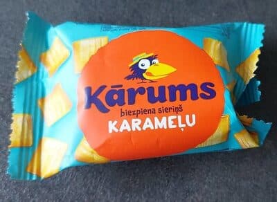 Krums - Biezpiena sieri karameu
