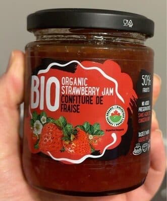 Bio Organic Strawberry Jam