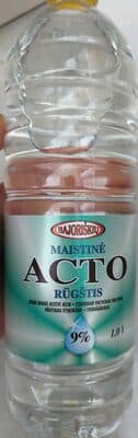 Food grade acetic acid
