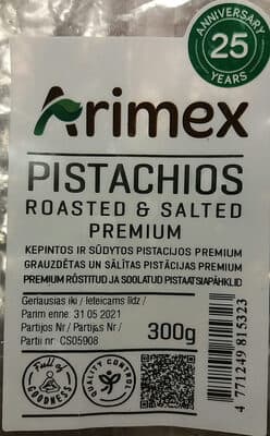 Pistachios, Roasted & Salted
