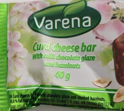 Curd cheese bar