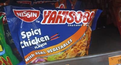 Yakisoba Spicy Chicken Flavor With Real Vegetables