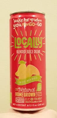 Locally Blended Juice Drink Ripe Mango