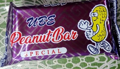 Ube Peanut Bar