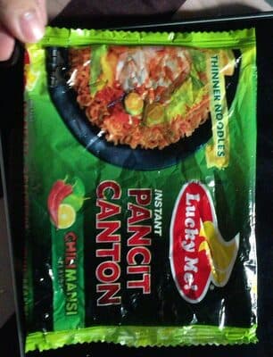 Pancit canton chili mansi