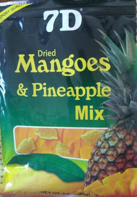 Dried Mangoes & Pineapple Mix