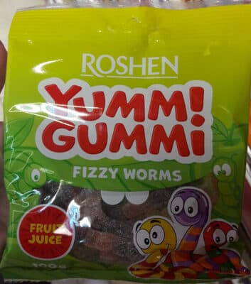 Yummi Gummi Fizzy Worms
