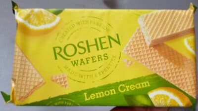 Lemon Cream Wafers