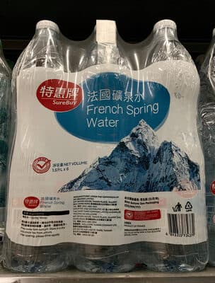 French spring water