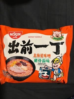 Nissin Instant Noodle Hokkaido Miso Tonkotsu Flavour