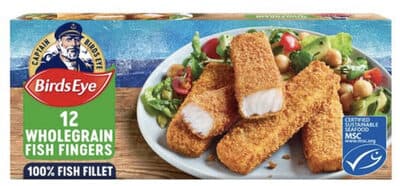 Birds Eye Wholegrain Fish Fingers