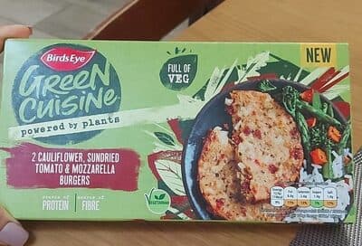 Birds Eye Green Cuisine Cauliflower Burgers