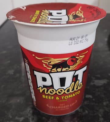 Pot Noodle Beef And Tomato