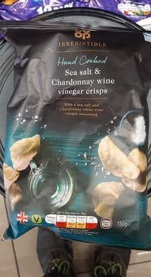Sea Salt & Chardonnay Wine Vinegar Crisps
