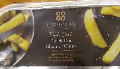 Thick cut chunky chips